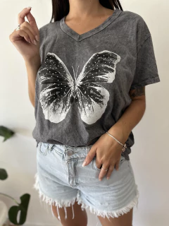 Remera Nevada Mariposa - Karma Mayorista