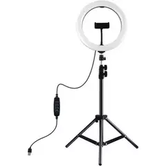 Combo Aro De Luz 30cm con Trípode De 2,10 M