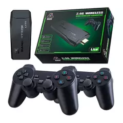 101- Game Stick 4k Lite 30 mil juegos ( Playstation 1 y 9 consolas ) con juegos en español - comprar online