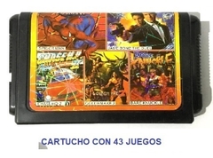 CARTUCHO SEGA 43 JUEGOS