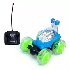 Auto Loco A Control Remoto Luces Led Acrobata Gira 360° - comprar online