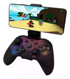 Joystick Gamer inalámbrico universal luces rgb, compatible con android, ios, PC, PS4 PS3 en internet