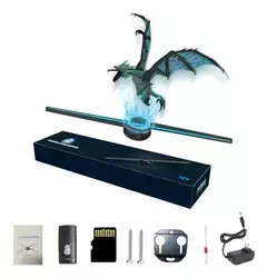 Ventilador Proyector Holográfico 3d - Holograma 360° 42cm Control Remoto - comprar online