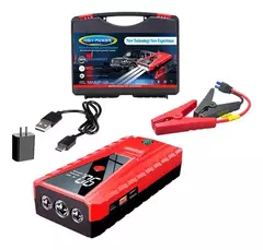 Arrancador Portatil Cargador Bateria Auto Lancha Led Luz Usb - comprar online