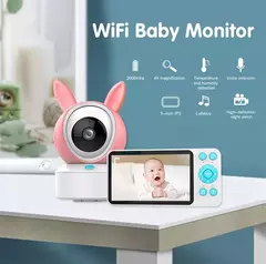 Cámara De Seguridad Inteligente Para Monitoreo De Bebés - comprar online