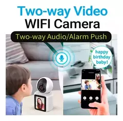 Camara De Seguridad Ip Con Visor Sensor De Movimiento Hd - Aylan Consolas Videojuegos