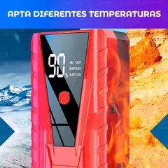 Arrancador Portatil Cargador Bateria Auto Lancha Led Luz Usb en internet