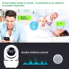 Camara de Seguridad Domo para Interior 1 Antena WiFi 1080P HD - tienda online