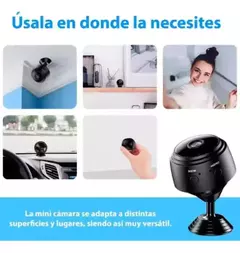 Cámara de Seguridad Mini para Interior WiFi HD con Visión Nocturna - tienda online