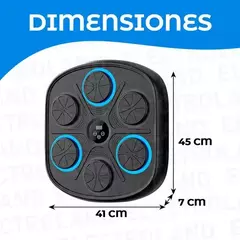 Maquina de Boxeo con USB Bluetooth Música 45 cm en internet
