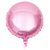 Balão Metalizado Redondo 45cm - Rosa Claro