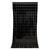 Cortina Metalizada Quadradinho 1 X 2 Mts - Preto