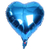 Balão Metalizado Coração 45cm - Azul Escuro