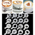 Kit Stencil Barista 16 Moldes