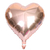 Balão Metalizado Coração 22cm - Rose Gold