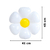 Balão Flor Branca Margarida Smile - comprar online