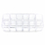 Bandeja Organizadora Acrilico 12 Divisórias 17x6x4 Cm na internet