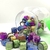 Pote Com 90 Mini Fitas Adesivas Gliter Decoradas Washi Tape