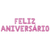 Kit Balão Metalizado Feliz Aniversário Rosa Claro