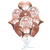 Kit Buque Balões Bexiga 10 Peças + Suporte Balão 72cm - Rose Gold - comprar online