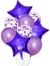 Buque Balões Bexiga 9 Peças - Roxo