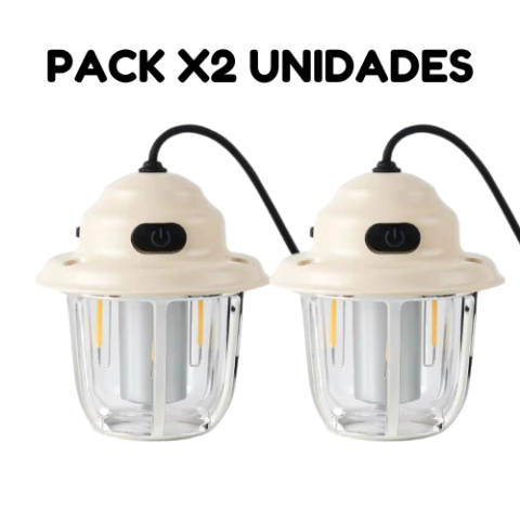 Imagen de 2x1 en Farol LED recargable MAFYCO®️6 modos de Iluminación en 360° grados ✨
