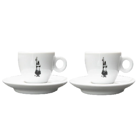 jogo 2 xícaras espresso bialetti 75ml