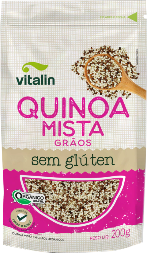 vitalin graos quinoa real mista s/g org.200g