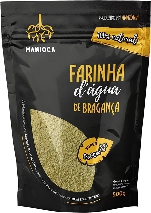 farinha de mandioca fermentada manioca 500g