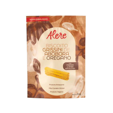 grissini de abobora com oregano 50g alere