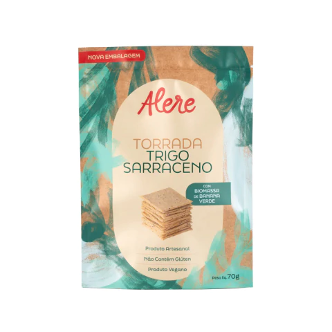 torrada de trigo sarraceno 70g alere