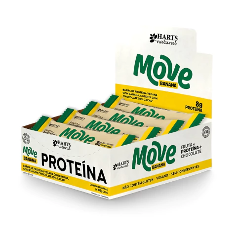 harts move protein banana 40g c/12