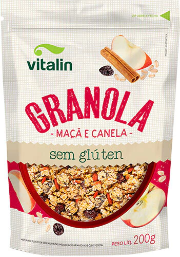 vitalin granola maca/canela 200g