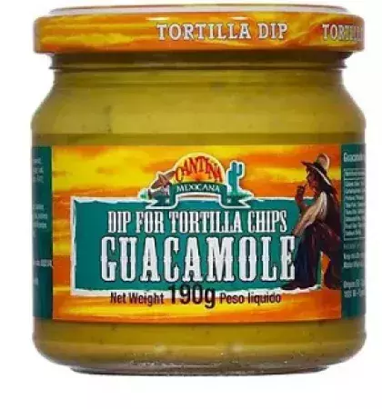 molho guacamole cozinha mexicana 190g