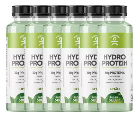moving 500ml hydro protein limao kit 6 unid.