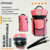 Set Matero Kit Bolso Impermeable Rosa Mate Acero Termo Latas HOT SALE 30 en internet
