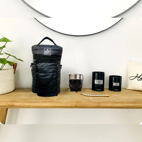 Set Matero Mochila Impermeable Mate Imperial Latas Bombilla 79