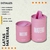 Imagen de Set Matero Kit Bolso Impermeable Rosa Mate Acero Termo Latas HOT SALE 30