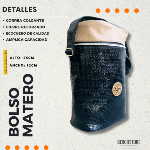 Bolso Matero Porta Termo Original Correa Ajustable A