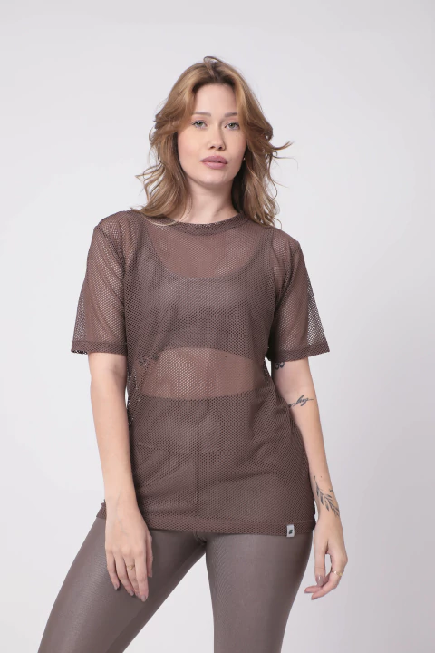 Blusão - Marrom - comprar online