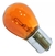 LAMPADA 1 POLO 12V 21W AMBAR PALIO VECTRA PINOS DESALINHADO
