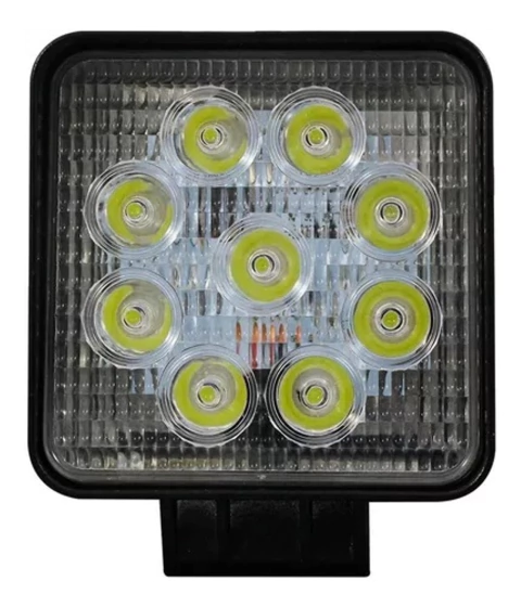 FAROLETE QUADRADO 27W 12V 24V LED