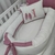 ninho redutor moises para bebe menina branco e rose personalizado inicial
