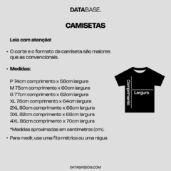 CAMISETA VINTAGE PERSONALIZADA BOOTLEG DATABASE - loja online