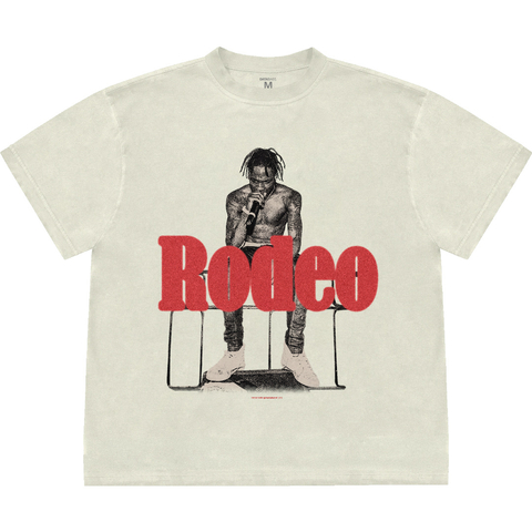 CAMISETA REGULAR TRAVIS SCOTT RODEO BY DATABASE - comprar online