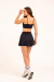 CONJUNTO 3 PEÇAS TOP + BERMUDA + SAIA BEACH PADEL - loja online