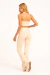 CONJUNTO FRENTE UNICA + LEGGING FLARE OFF WHITE na internet