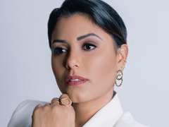 Anel Inspiração 'BVLGARI' - Banho Ouro 18K - comprar online