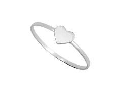 Anel Aro Coração Chapeado - loja online