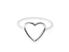 Anel de Coração Vazado - comprar online